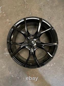 18 Jantes en alliage Style RS3 S3 noires brillantes pour Audi A3 S3 A4 B5 B6 B7