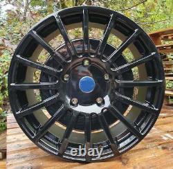 18' M Sport Style Alloy Wheels Black Fits 5x160 Ford Transit Douanier (x4)
