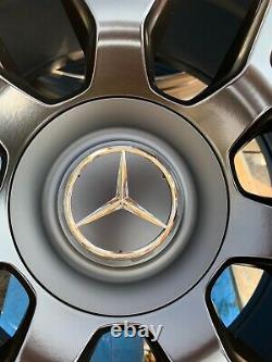 18 Mercedes E63 Amg Style Alliage Roues Seulement Noir/pol Mercedes Classe E W212
