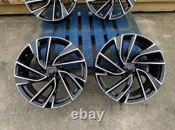 18 ROUES EN ALUMINIUM STYLE ADELAIDE BP X4 EN RÉDUCTION S'ADAPTE À VW GOLF / CADDY