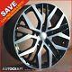 18 Santiago Style Alloy Whoels Tyres Vw Golf / Caddy / Transporteur T4