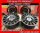 18 Transit Rst Style Alliage Roues Satin Noir S'adapte Ford Transit Custom St 5x160
