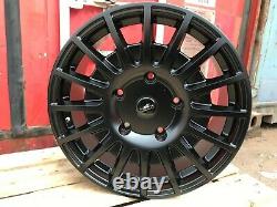 18 Transit Rst Style Alliage Roues Satin Noir S'adapte Ford Transit Custom St 5x160