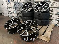 18 jantes en alliage VW Golf GTD Santiago Style et pneus 225/40/18 Golf Caddy + Plus