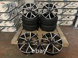 18 jantes en alliage VW Golf GTD Santiago Style et pneus 225/40/18 Golf Caddy + Plus