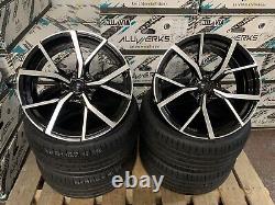 18 jantes en alliage VW Golf GTD Santiago Style et pneus 225/40/18 Golf Caddy + Plus