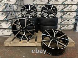 18 jantes en alliage VW Golf GTD Santiago Style et pneus 225/40/18 Golf Caddy + Plus