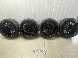 18 jantes en alliage style VW GOLF MK4 R32 5x100 Noires AUDI A1 POLO FABIA A3 IBIZA