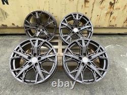 19 2020 RS Q8 XT4 Jantes en alliage de style Bronze Audi A5 A6 A7 5x112 8.5J