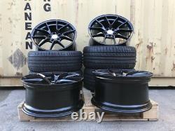 19 763m M4 Cs Style Alloy Wheels & Tyres Bmw F30 F30 F32 E90 F10 3 4 5 Series