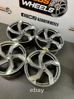 19 Audi 2023 Rsq8 Jantes en Alliage Style A3 A4 A5 A6 A7 A8 S3 S4 S5 S6 Q3 Q5 Vw Gol