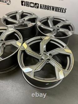 19 Audi 2023 Rsq8 Jantes en Alliage Style A3 A4 A5 A6 A7 A8 S3 S4 S5 S6 Q3 Q5 Vw Gol