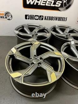 19 Audi 2023 Rsq8 Jantes en Alliage Style A3 A4 A5 A6 A7 A8 S3 S4 S5 S6 Q3 Q5 Vw Gol