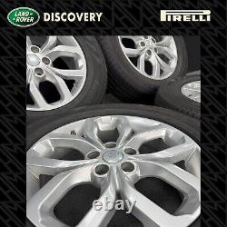 19 JANTES EN ALLOI STYLE LAND ROVER 5021 255/60R19 PNEUS PIRELLI PARTIELLEMENT USÉS 4mm