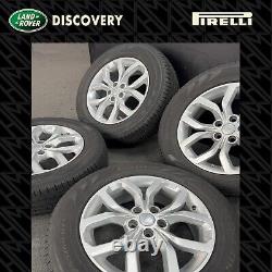 19 JANTES EN ALLOI STYLE LAND ROVER 5021 255/60R19 PNEUS PIRELLI PARTIELLEMENT USÉS 4mm