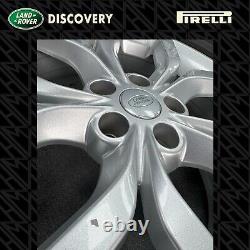 19 JANTES EN ALLOI STYLE LAND ROVER 5021 255/60R19 PNEUS PIRELLI PARTIELLEMENT USÉS 4mm