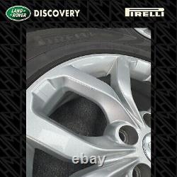 19 JANTES EN ALLOI STYLE LAND ROVER 5021 255/60R19 PNEUS PIRELLI PARTIELLEMENT USÉS 4mm