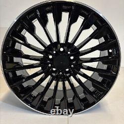 19 JANTES EN ALUMINIUM AMG STYLE MERCEDES 5x112 DÉCALÉES (9.5/8.5j) Classe C Classe E