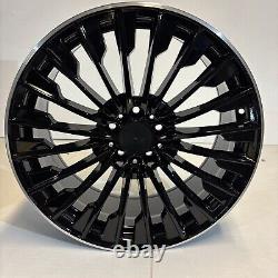 19 JANTES EN ALUMINIUM AMG STYLE MERCEDES 5x112 DÉCALÉES (9.5/8.5j) Classe C Classe E