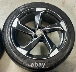 19 JANTES EN ALUMINIUM STYLE BRAS DE ROTOR AUDI 5x112 A7 S7 A6 S6 A5 S5 A4 S4 B8.5 9 NOIR