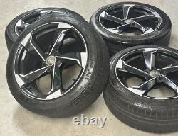 19 JANTES EN ALUMINIUM STYLE BRAS DE ROTOR AUDI 5x112 A7 S7 A6 S6 A5 S5 A4 S4 B8.5 9 NOIR