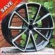 19 Jantes En Aluminium Style Rs4 Bp Avec 4 Pneus S'adapte Aux Audi A3 A4 A6 Tt Pcd 5x112
