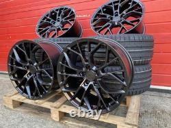 19 Jantes Alliage Ford Style Noir Brillant Focus Kuga 8x19 5x108 Aluwerks & Pneus