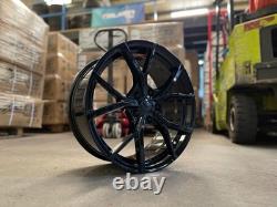 19 Jantes Alliage Noires Estoril Conviennent Skoda Karoq Kodiaq Octavia Superb 5x112