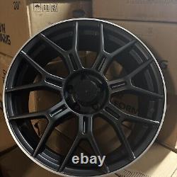 19 Jantes en Alliage AMG Style Satin Noir Décalées 8/9J ET32/30