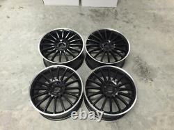 19 Jantes en Alliage Multi Style C63 AMG Noir Satiné Usiné Mercedes Classe C W204
