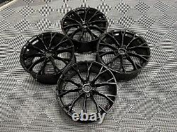 19 Jantes en Alliage VW Golf R Style Warmenau Noires Brillantes Golf MK5 MK6 MK7 MK8