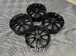 19 Jantes en Alliage VW Golf R Style Warmenau Noires Brillantes Golf MK5 MK6 MK7 MK8