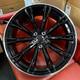 19 Jantes En Alliage De Style Abt Adaptées Pour Audi A3 A4 A6 Vw Seat Skoda Noir Brillant