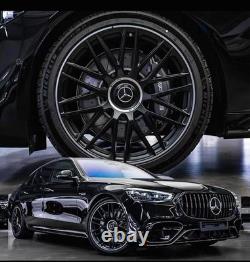 19 Jantes en alliage style C63 S AMG noir satiné Mercedes Classe C E W213 W205