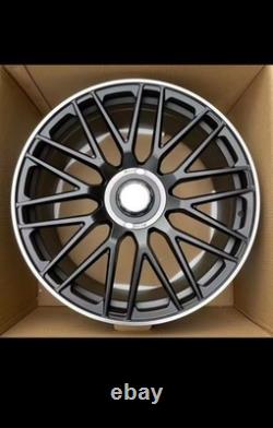 19 Jantes en alliage style C63 S AMG noir satiné Mercedes Classe C E W213 W205