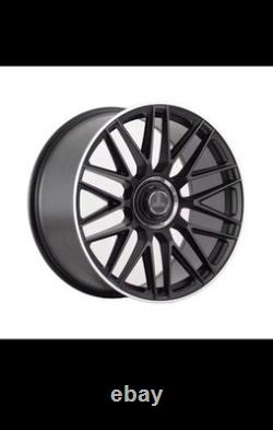 19 Jantes en alliage style C63 S AMG noir satiné Mercedes Classe C E W213 W205