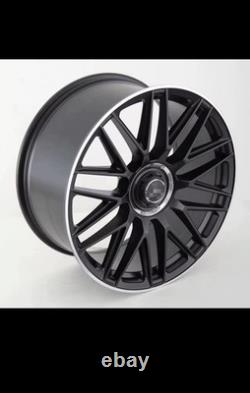 19 Jantes en alliage style C63 S AMG noir satiné Mercedes Classe C E W213 W205