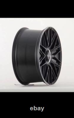 19 Jantes en alliage style C63 S AMG noir satiné Mercedes Classe C E W213 W205
