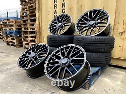 19 Jantes et Pneus Alliage Style C63s Mercedes Twist pour Mercedes Classe C W205 NOUVEAU LOT