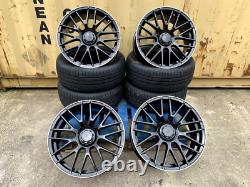 19 Jantes et Pneus Alliage Style C63s Mercedes Twist pour Mercedes Classe C W205 NOUVEAU LOT