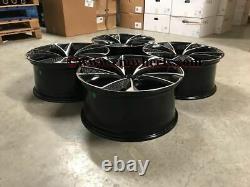 19 Nouvelles 2020 Rs7 Performance Alloy Style Wheels Black Machined Audi A3 A4 A6