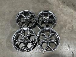 19 Nouvelles jantes en alliage RS6 Style Gun Metal 2023 Audi A3 S3 SQ3 VW Golf R 5x112