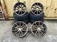19 Roues En Aluminium Bmw Style CompÉtition DÉcalÉes + 4 Nouveaux Pneus 5x120 Concaves Bz