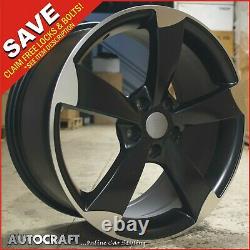 19 Rotor MB Style Alloy Whoels + Tyres Convient Audi A3 A4 A6 Tt Pcd 5x112