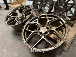 19 Roues en Alliage de Style Compétition Bmw M3/m4 Toutes Neuves 5x120 Formées Par Flux Brz