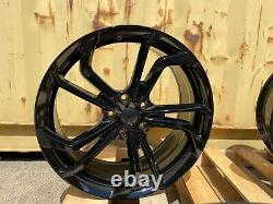 19 Vw Golf Gti Tcr Style Gloss Black Alliage Roues Golf Caddy Leon Brand New