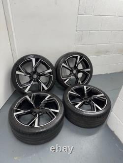 19 jantes alliage Audi RS6 2020 style noir brillant avec pneus Michelin pour Audi A3 S3 RS3
