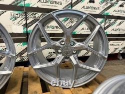 19 jantes alliage style Ford argent Focus Kuga 8x19 5x108 Aluwerks Xt2