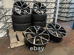 19 jantes en alliage Estoril Style VW GolfR 2025 et pneus 235/35/19 Golf Caddy + Plus