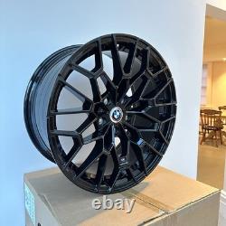 19 jantes en alliage style 827M noir brillant pour BMW